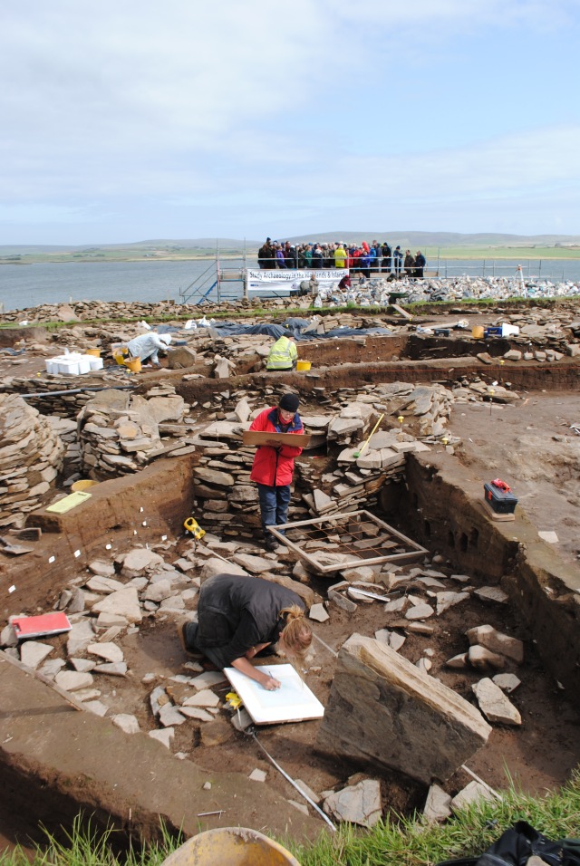 Ness of Brodgar excavations 2013.